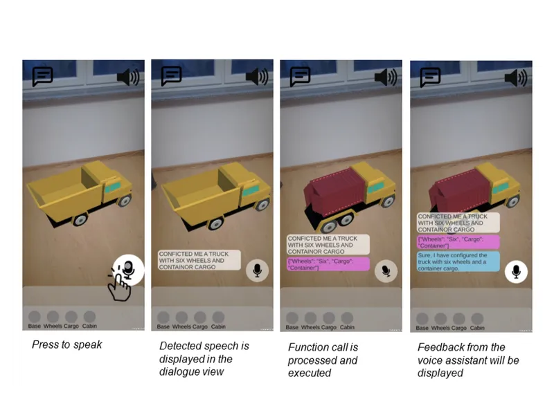 Preview of AR Product-Configurator with AI assistant